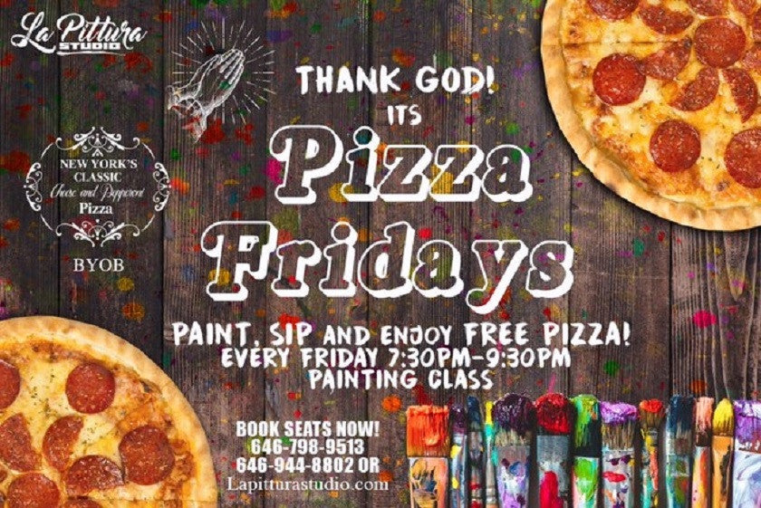 Free Pizza Fridays!!